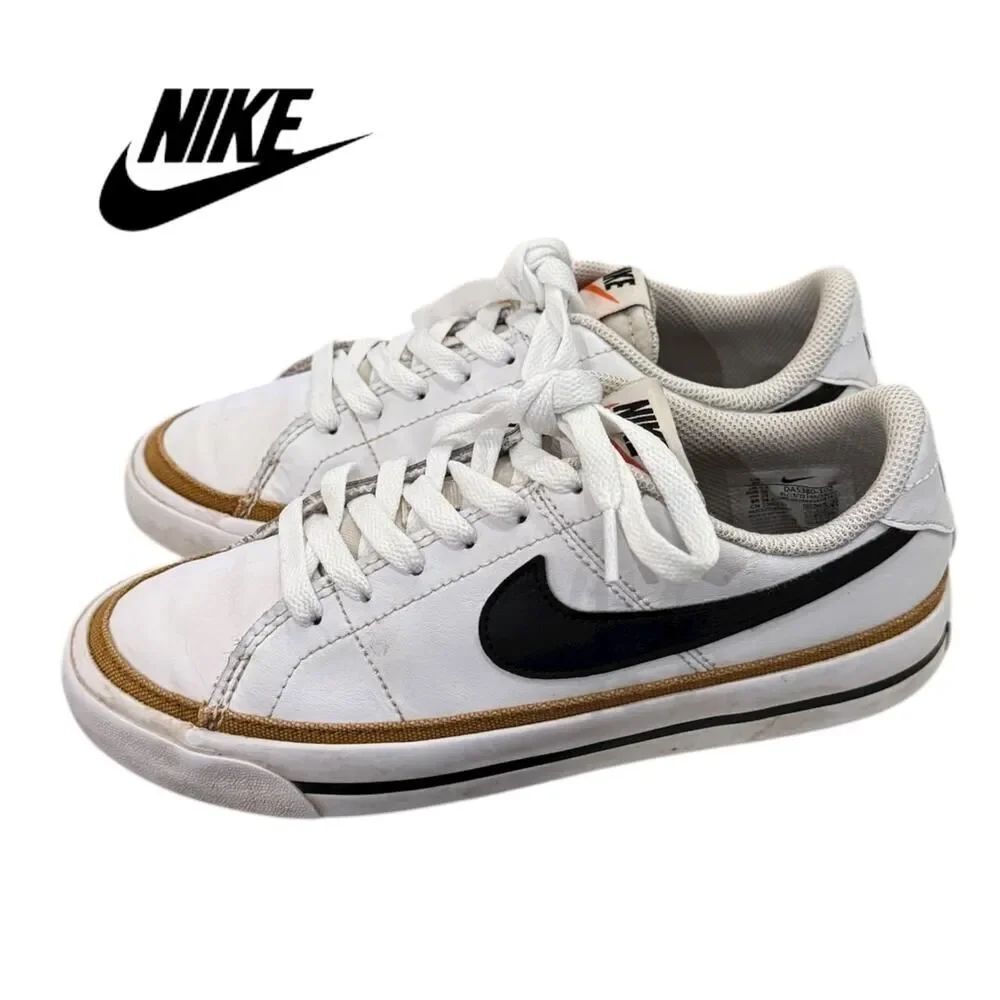 Nike Court Legacy DA5380-102 Big Kid Unisex Sneakers Shoes 4 4Y